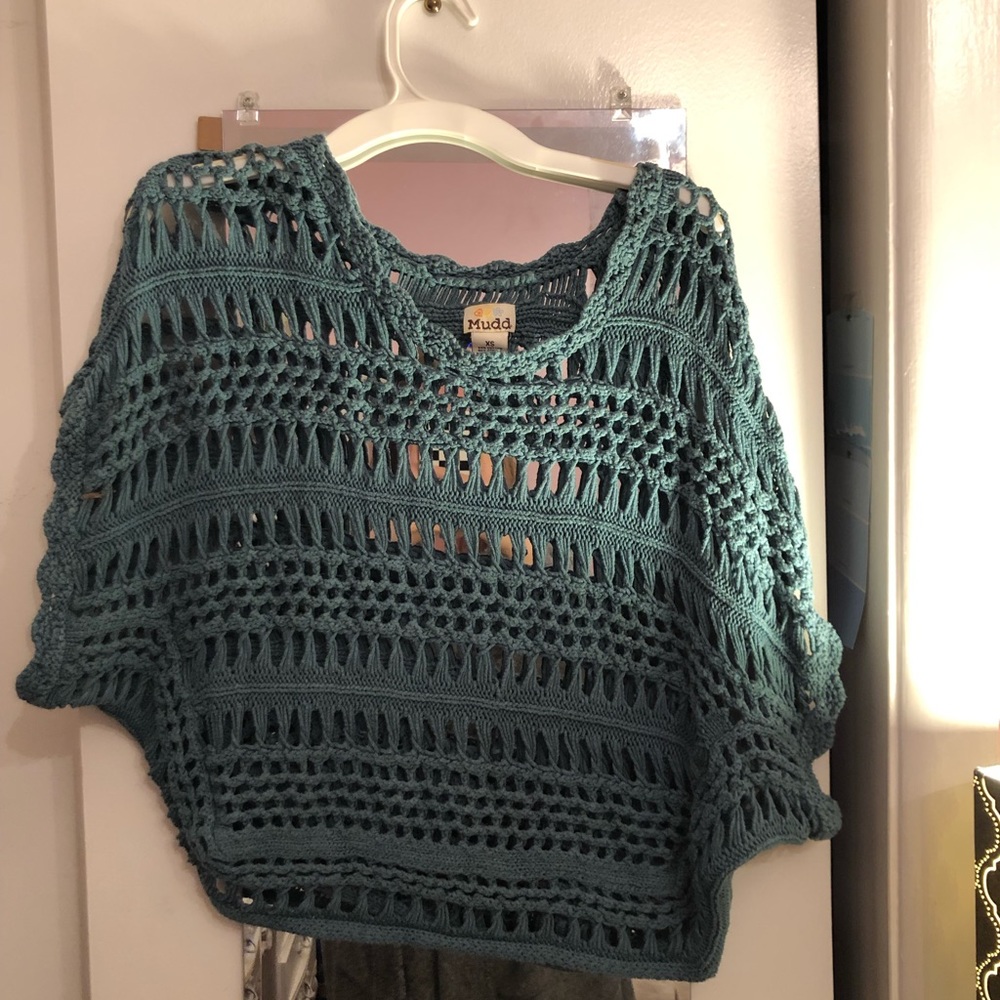 Greenish blue shirt
